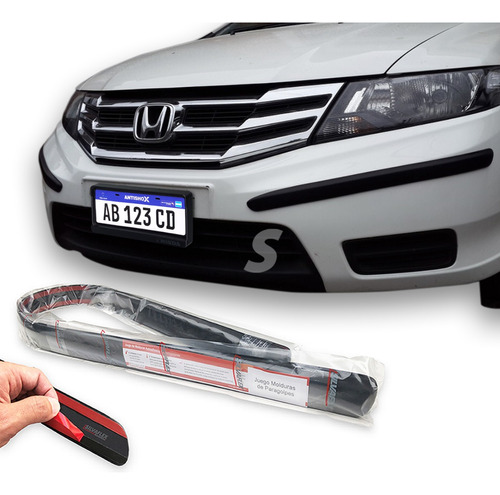 Gomas Proteccion De Paragolpes Honda City Silvaflex