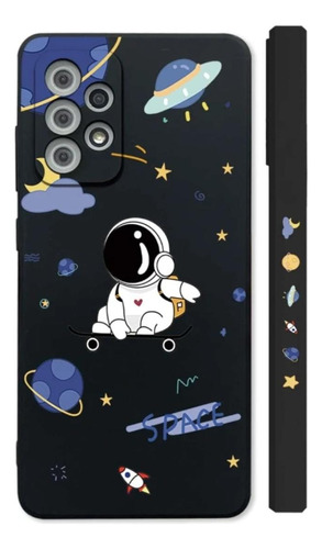 Carcasa Compatible Samsung Galaxy A32 5g Diseño Astronauta.