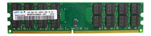 Memoria RAM gamer color verde 4GB 1 Samsung M395T5160QZ4-CF7
