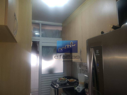 Apartamento Com 3 Dormitórios À Venda, 60 M² Por R$ 320.000,00 - Vila Carmem - São Paulo/sp - Ap0926