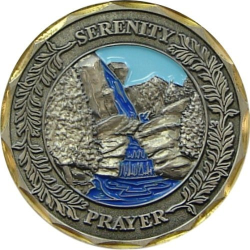 Nuevo Serenity Prayer Challenge Coin.