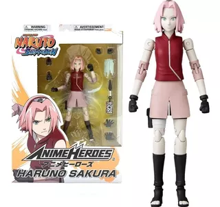 Figura Muñeca Naruto Shippuden Anime Heroes Sakura Haruno