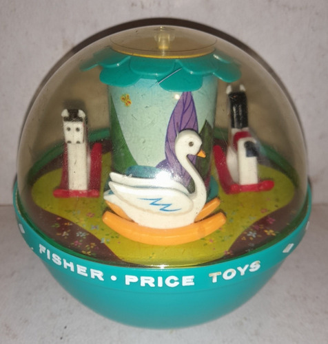 Roly Poly Chime Ball Juguete Musical Fisher Price Año 1966 (Usado)