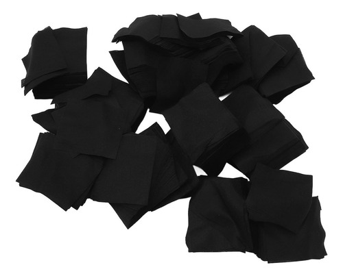 * Almohadillas Cosméticas Desechables De Algodón Negro,
