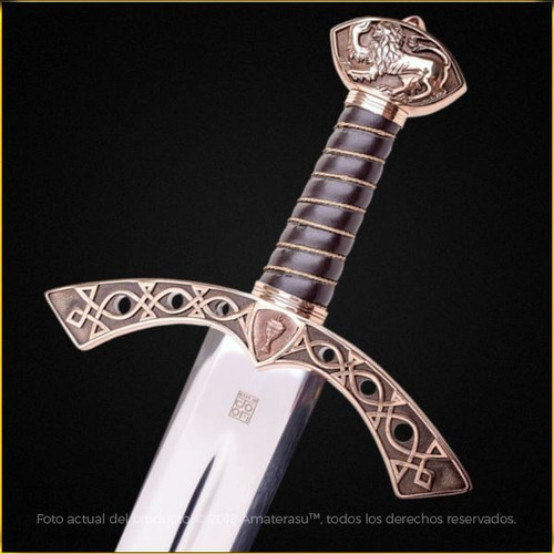 Imagen 2 de 7 de Espada De Sir Lancelot Marto Toledo Excalibur Rey Arturo