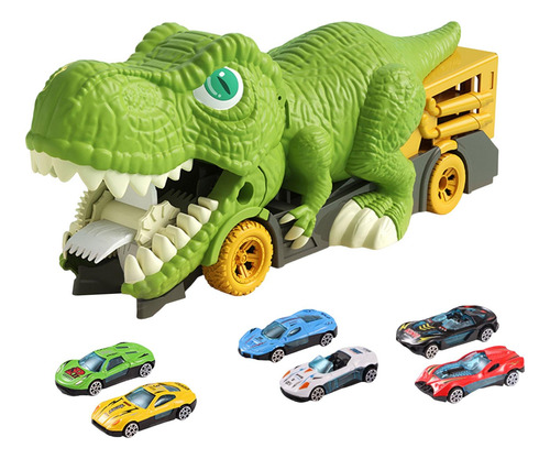 Coches Devoradores De Dinosaurios 6 Coches Pequeños