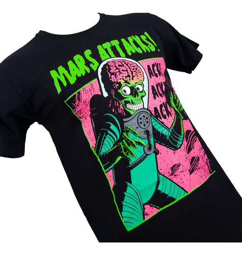 Marcianos Al Ataque - Mars Attacks! - Remera