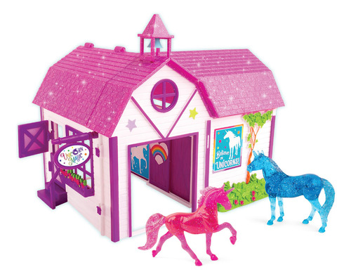 Breyer Horses Stablemates Unicorn Magic Sparkle Juego | 2 U.