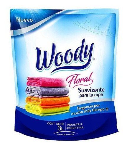 Suavizante Woody Doy Pack 3 Litros X 1 Unidad