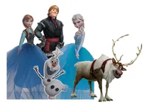 Comprar Frozen X 5, Adorno De Torta Frozen, Frozen 5 Personajes 