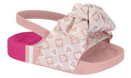 Chinelo Feminino Infantil Slide Com Elástico Gatinha