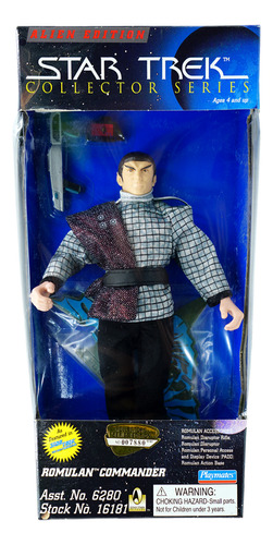 Star Trek Collector Series Alien Romulan Commander 1996