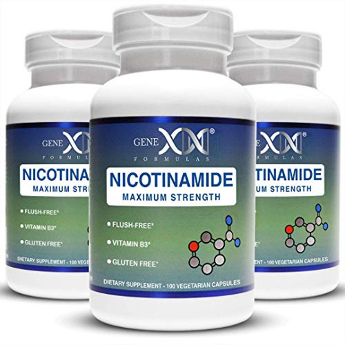 Suplemento Vitamina B3 Genex Nicotinamide 500mg 100 Cápsula