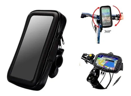 Soporte Celular Moto,bicicleta Universal Rotatorio 360 Grado