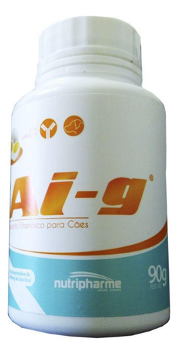 Ai-g 90 Comprimidos Suplemento Vitaminico Para Cães 1000mg