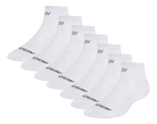 Medias Limitless 6p Lwcut L Lt07b003-100 Blanco