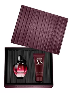 Perfume Black Xs Edp Paco Rabanne Mujer Cofre 80 Ml