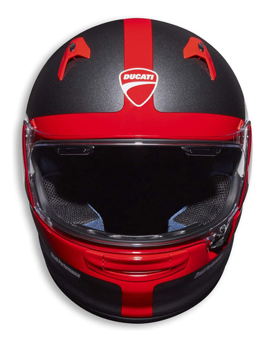 Casco Para Moto Ducati D-rider Ful Talla Xl Color Negro