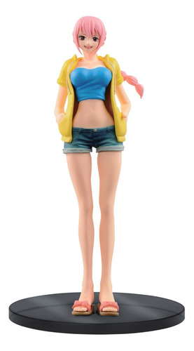 Figura One Piece Jeans Freak Rebecca Yellow Hoodie