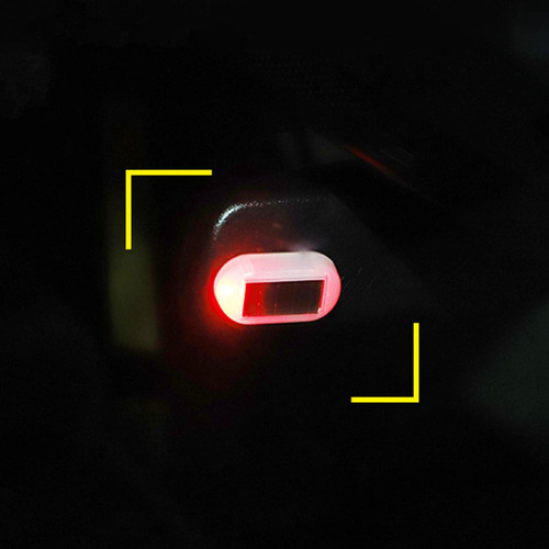 Luz De Advertencia De Luz De Alarma Simulada De Azul Claro