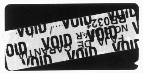Imagen 6 de 10 de Etiquetas Autoadhesivas Impresas Codigos De Barra Void Qr