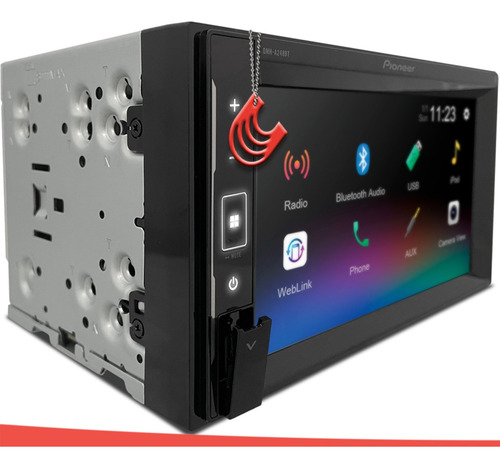 Imagem 3 de 8 de Central Multimidia Pioneer Dmh-a248bt Espelhamento Bt Usb