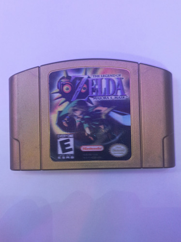The Legend Of Zelda Majora's Mask Nintendo 64 Holográfico 