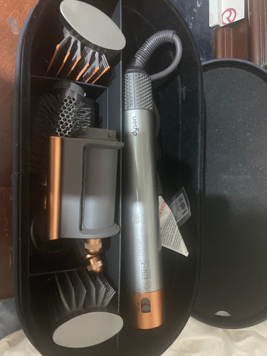 Dyson Airwrap Complete Long | Níquel/cobre Color Plateado (Usado)