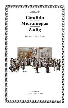 Libro  Cándido Micromegas Zadig  De Voltaire Catedra