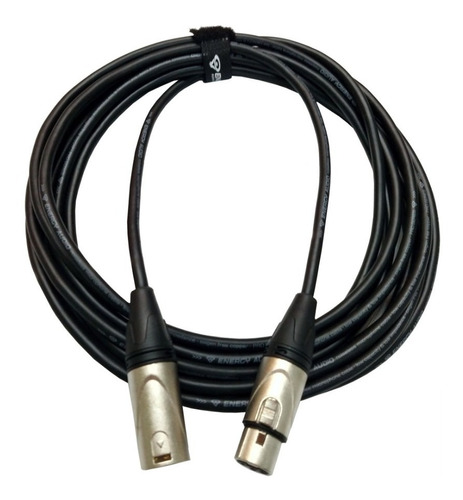 Cable De Microfono De 6 Metros Xlr Energy Audio Pro Series 