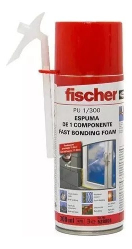 Espuma De Poliuretano Expandido Fischer Aerosol 300ml