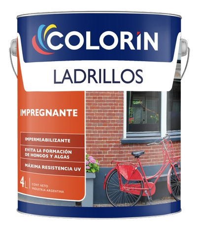 Ladrillos Colorin 1 Lt. / Proteccion De Superficie Plaza Ani