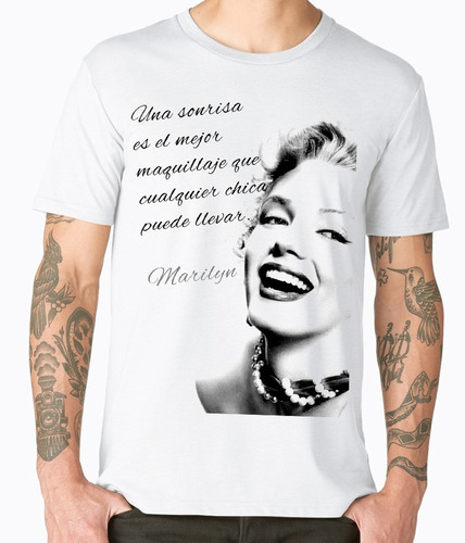 Playeras Cleen Alexer Marilyn Monroe Frases Poderosas Mod 9