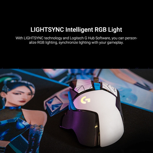 Sensor De Ratón/11 E-sports Hero Logitech K/da Edition Hero