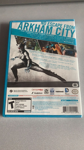 Batman Arkham City Armored Edition Wii U Nuevo (Usado)