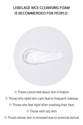 Espuma Limpiadora Facial Coreana De Arroz_ Anti-imperfeccion