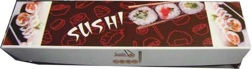 200 Cajas De Sushi  15 P. Personalizacion Incl.   2 Colores