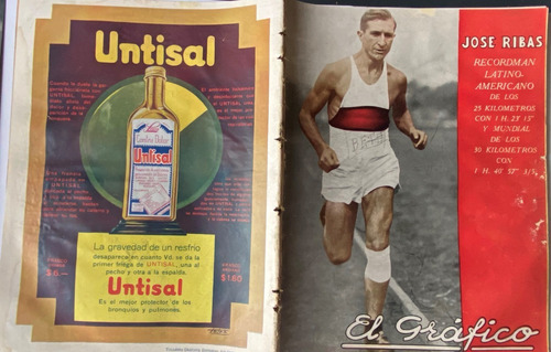 Antigua Revista El Gráfico Nº 673, Fútbol Deportes / 1932