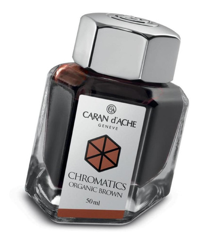 Tinta Caneta Tinteiro Caran D'ache Organic Brown 50ml