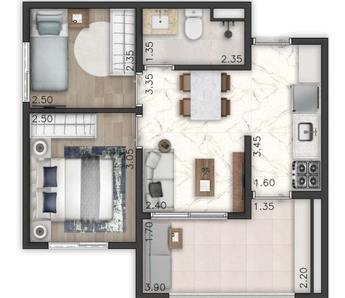 Imagem 29 de 30 de Apartamento À Venda No Bairro Perdizes - São Paulo/sp - O-24830-41095