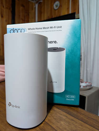 Router Extensor Repetidor Tp-link Deco M4 Wi-fi Mesh Ac1200 (Usado)