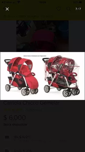 Carrito doble para bebés (gemelos/mellizos) Chicco - karinatorres - ID  705325