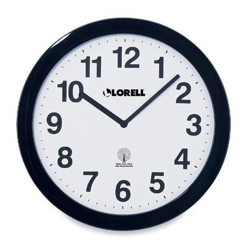 Reloj De Pared Lorell Con Números Arábigos, 12 Pulgadas