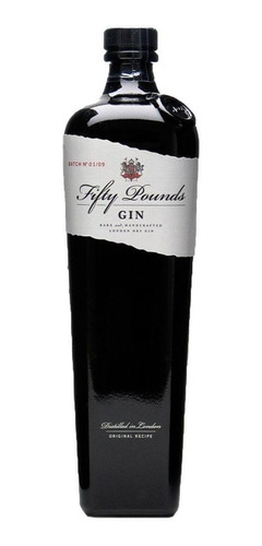 Gin Fifty Pounds London Dry 700 Ml Ginebra
