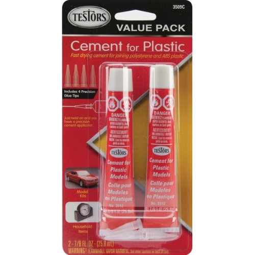 Testors 3509c Testors Plastic Cement Value Pack