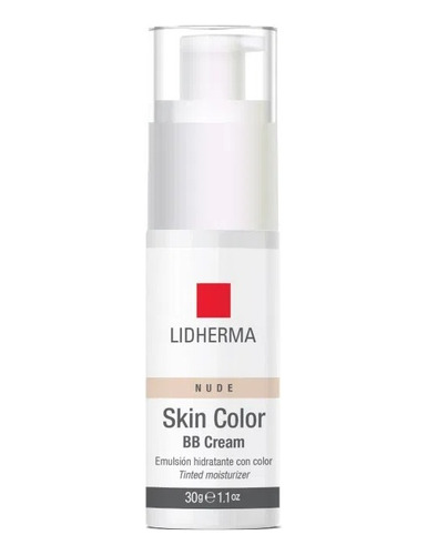 Skin Color Bb Cream Nude Emulsión Hidratante Color Lidherma 