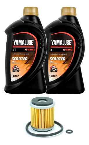 Oleo Yamalube 10w40+filtro+orings Xmax 250 2021