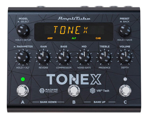 Pedal De Modelado De Tono Para Guitarra Y Bajo Tone-x Ik Mul