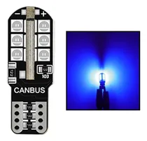 Comprar Lamparas De Posición Led Color Azul T10 T15 W5w (2 Unidades)