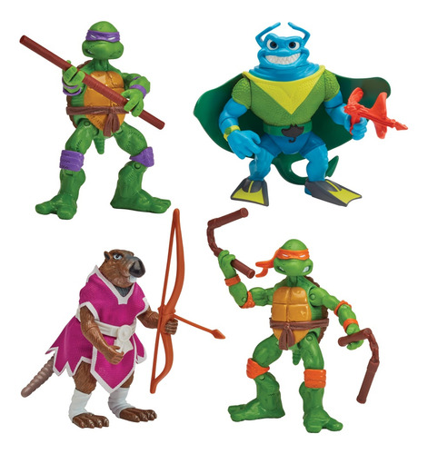 Playmates Tortugas Ninja Comic Adventures Heroes Serie 2